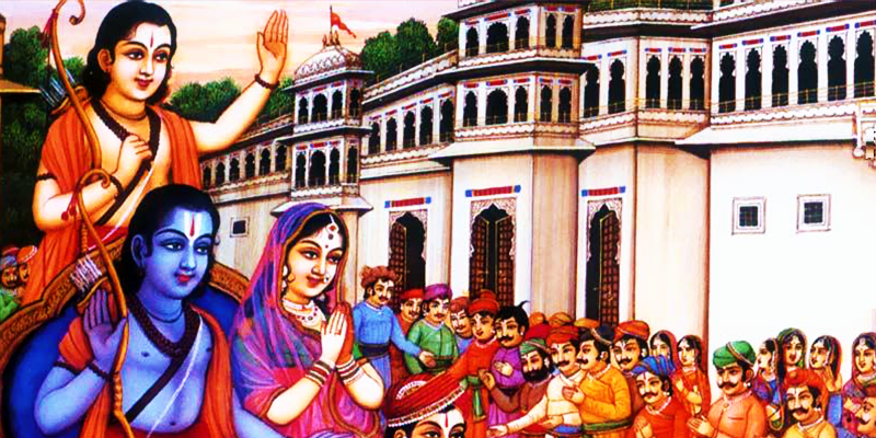 Lord Rama returns to Ayodhya