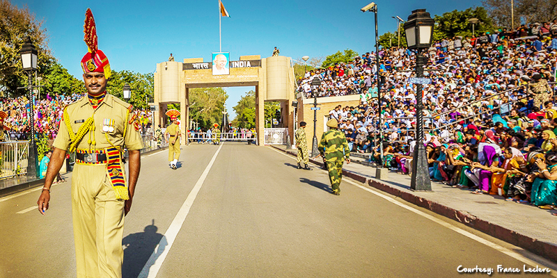 Wagah Border Flag Ceremony