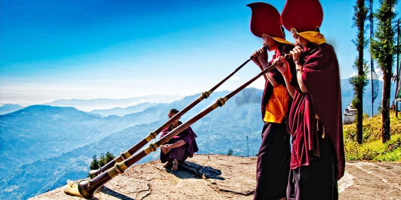 Yuksom in West Sikkim