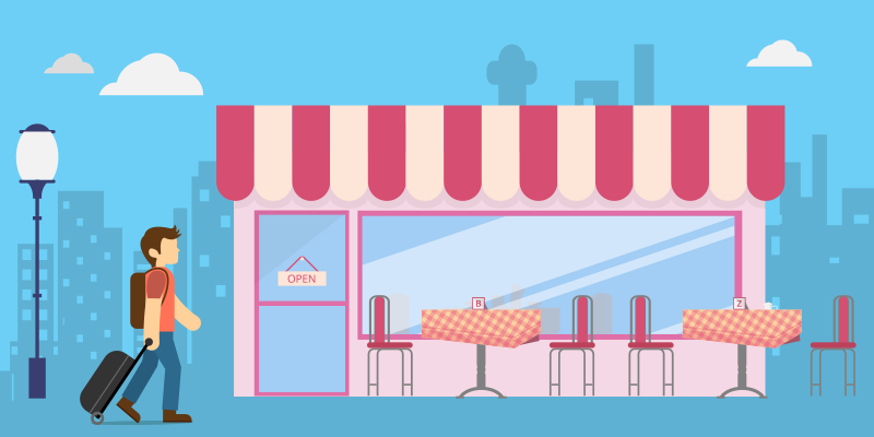 ask locales for budget foods restaurants 