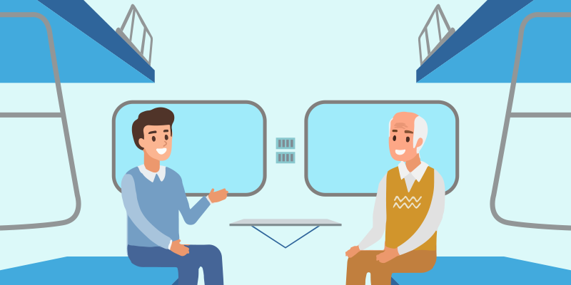 give respect and care your co travellers 