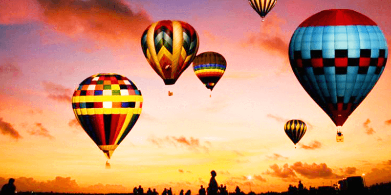 Hot Air Balloon Ride in Pushkar
