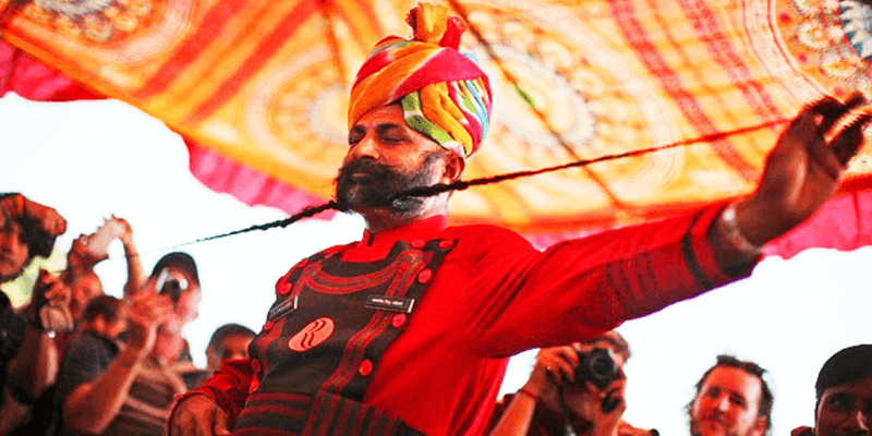 Moustache Competition Pushkar