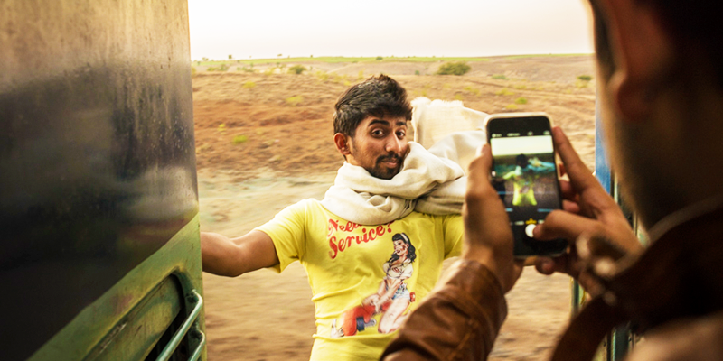 Daredevils on train