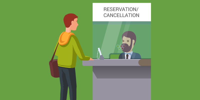 Indian railway ticket cancellation