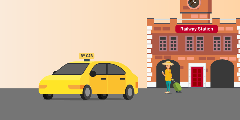 RailYatri cab services